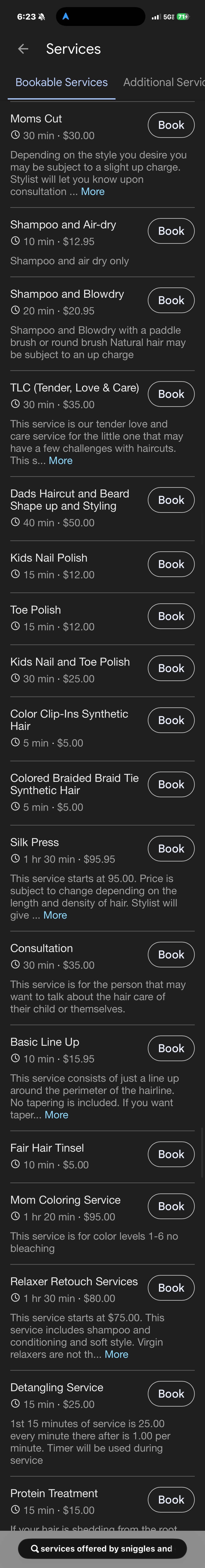 Happy kid after haircut